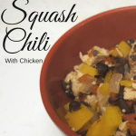 This Butternut Squash Chili recipe will warm you up when the weather is cold. It is a hearty chili packed with protein and natural carbs.