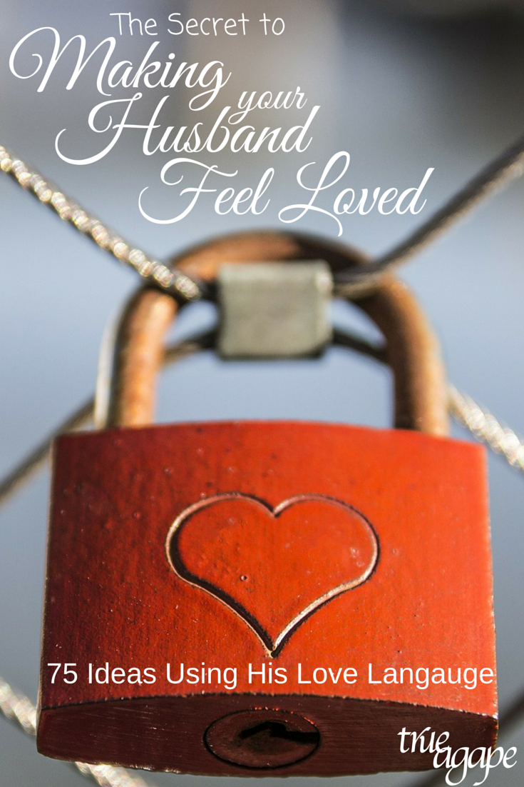 Do you know the one secret to making your husband feel loved? Find out by clicking here.