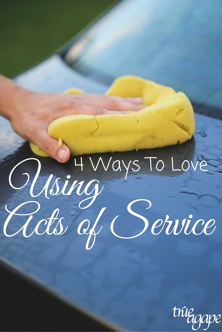 The Love Language of Acts of Service doesn't have to be all cooking and cleaning! Here are 4 ways to love if your man's Love Language is Acts of Service. 