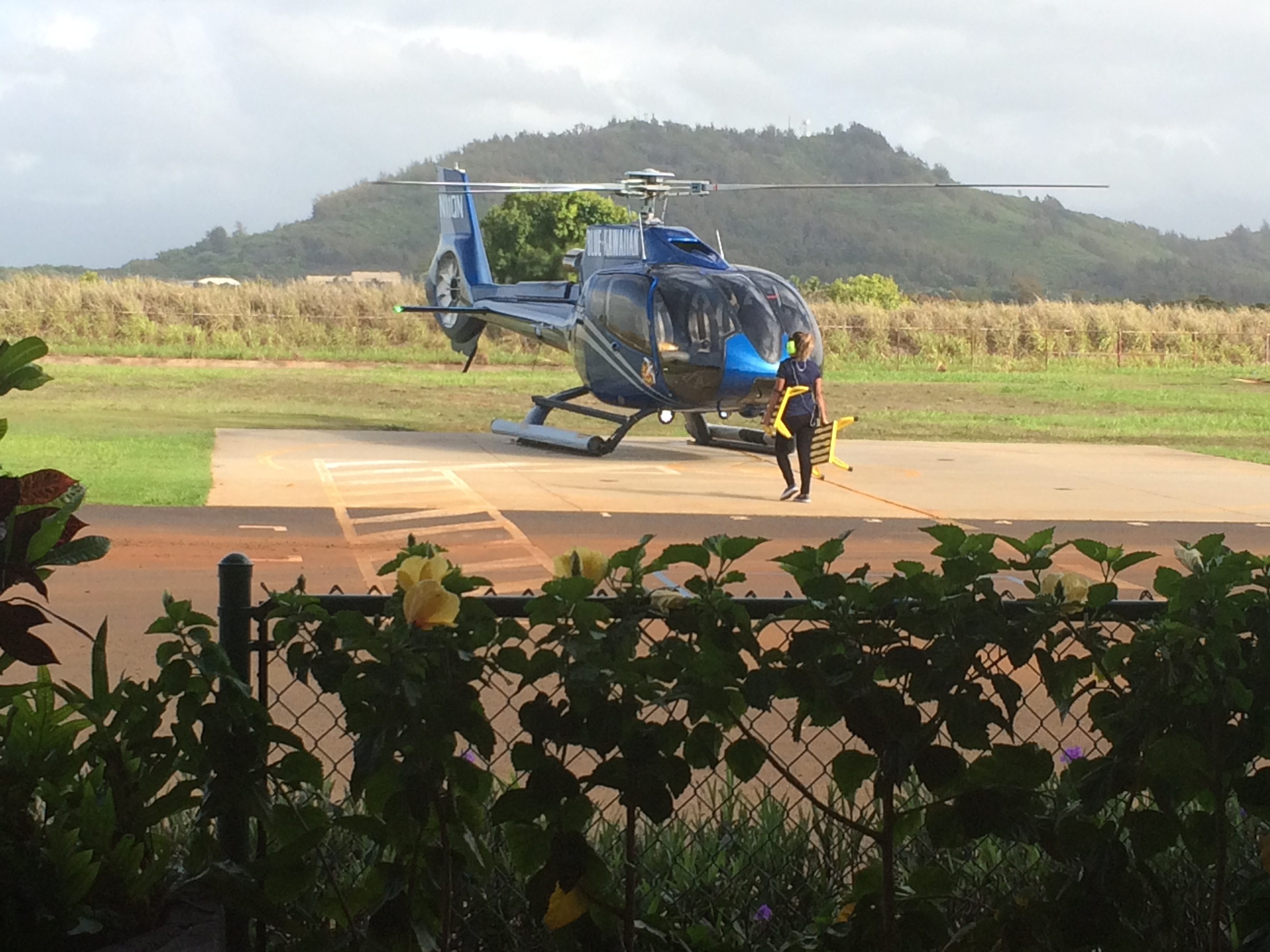 Kauai Hawaii Anniversary vacation Blue Hawaiian Helicopter Tour