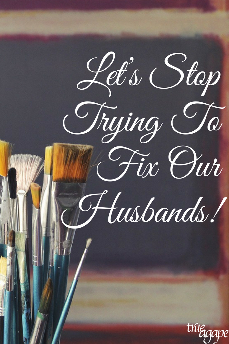 If you are a natural problem solver like me it is easy to go into fix the problem mode. But that isn't always best when interacting with our husbands.