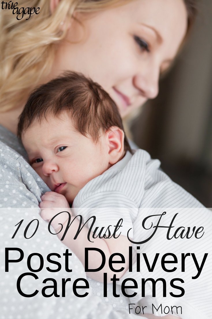 Post delivery care items for mom is something that you should make sure that you gather up for yourself. You have taken a lot of time to prep things for baby. But there are things you need to prep for yourself too. 
